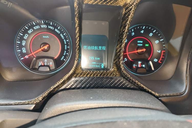 Used Chevrolet Camaro 2012 3.6L Legendary Performance Edition Odometer Close Up