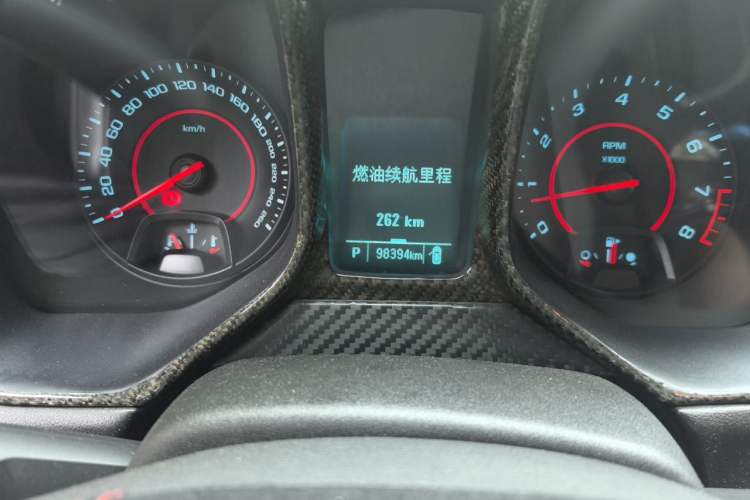 Used Chevrolet Camaro 2012 3.6L Legendary Performance Edition Odometer Close Up