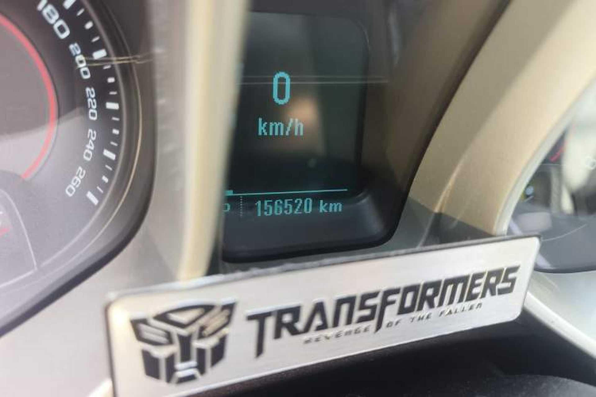 Used Chevrolet Camaro 2012 3.6L Legendary Performance Edition Odometer Close Up
