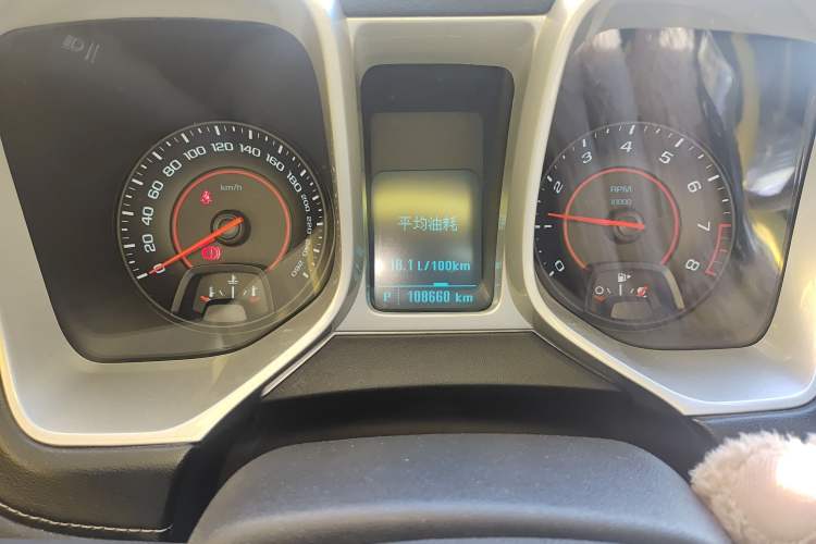 Used Chevrolet Camaro 2012 3.6L Legendary Performance Edition Odometer Close Up