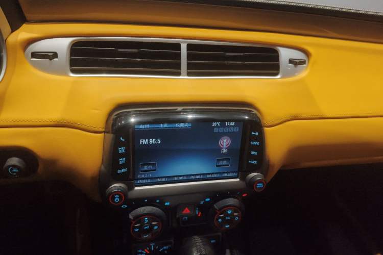 Used Chevrolet Camaro 2015 3.6L RS Limited Edition Audio And AC Panel