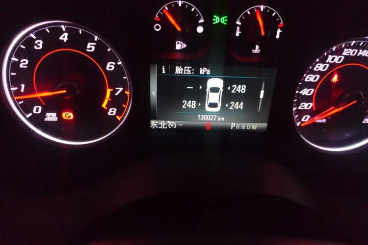 Used Chevrolet Camaro  Odometer Close Up
