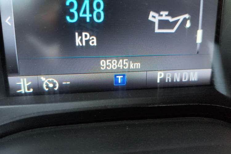 Used Chevrolet Camaro  Odometer Close Up
