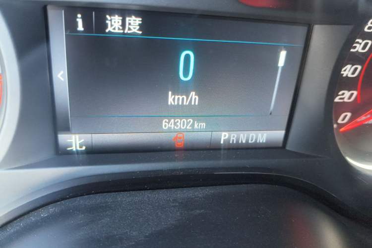 Used Chevrolet Camaro  Odometer Close Up