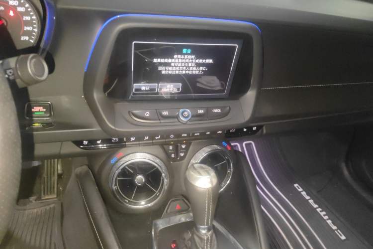 Used Chevrolet Camaro 2017 2.0T RS Audio And AC Panel