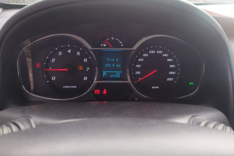Used Chevrolet Captiva 2017 2.4L 4x4 Flagship Edition 7-Seater Instrument Cluster