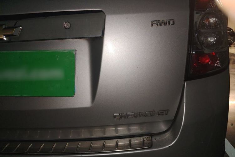 Used Chevrolet Captiva 2011 2.4 AT 5-Seater Comfort Edition Rear
