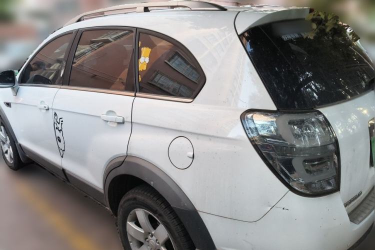 Used Chevrolet Captiva 2012 2.4L 4x4 City Navigation Version 5 Seats Rear Left 45 Deg