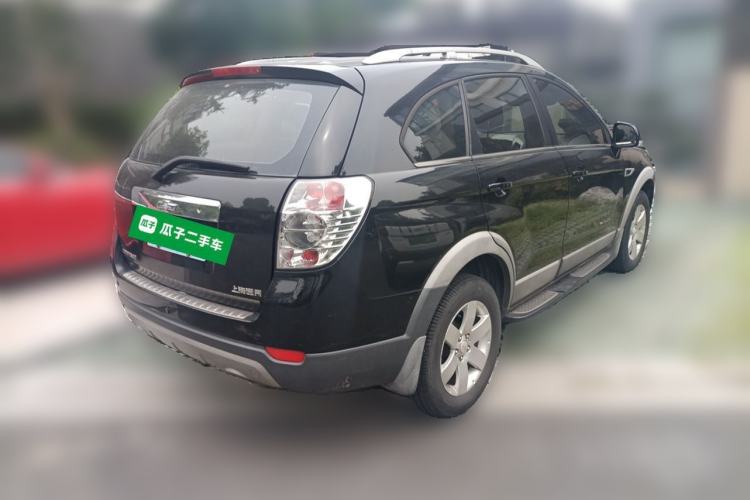 Used Chevrolet Captiva 2013 2.4L Two-Wheel Drive City Edition 7-Seater Rear Right 45 Deg