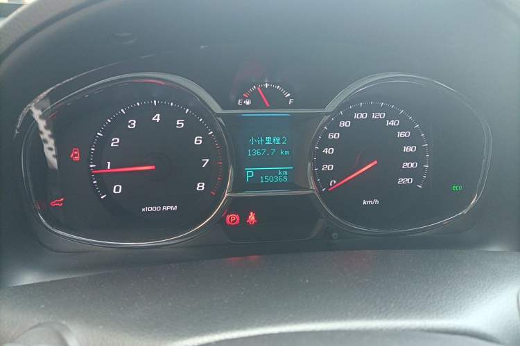 Used Chevrolet Captiva 2015 2.4L 4x4 Flagship Edition 7-Seater Instrument Cluster