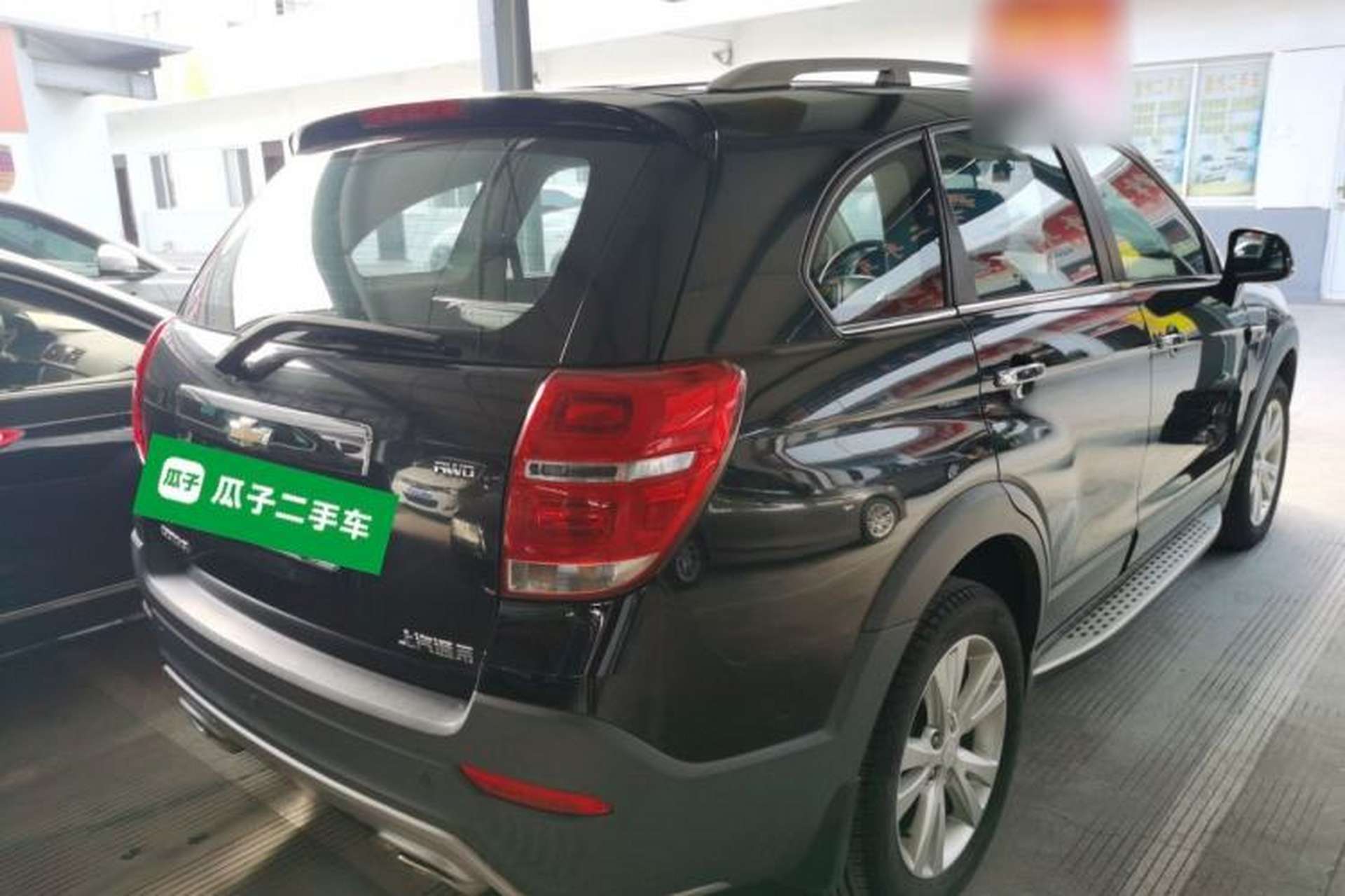 Used Chevrolet Captiva 2017 2.4L 4x4 Flagship Edition 7-Seater Rear Right 45 Deg