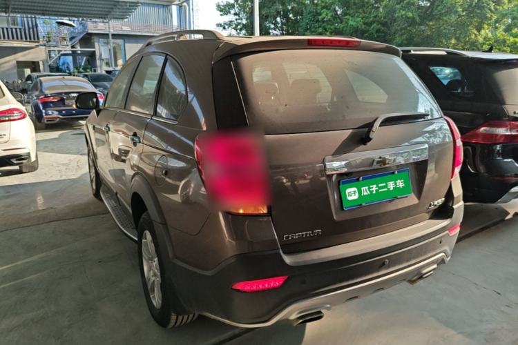 Used Chevrolet Captiva 2017 2.4L Two-Wheel Drive Luxury Edition 7 Seats Rear Left 45 Deg
