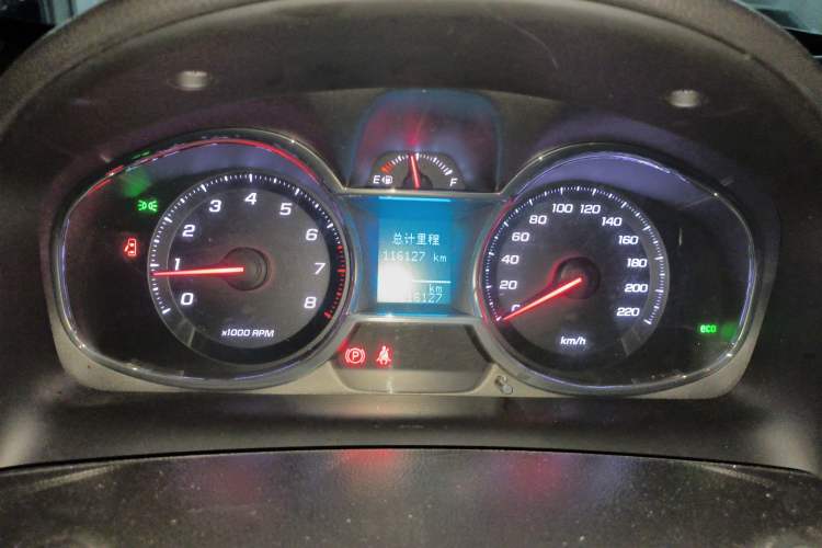 Used Chevrolet Captiva 2017 2.4L 4x4 Flagship Edition 7-Seater Instrument Cluster