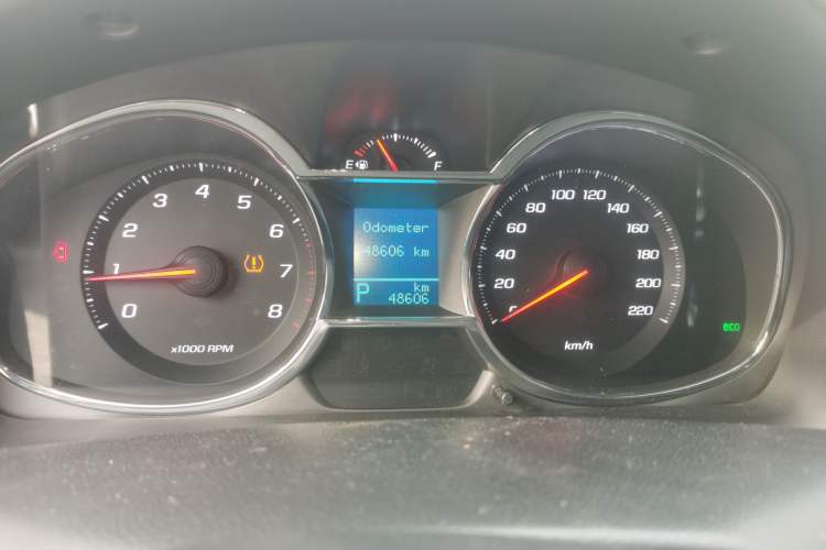 Used Chevrolet Captiva 2017 2.4L 4x4 Flagship Edition 7-Seater Instrument Cluster