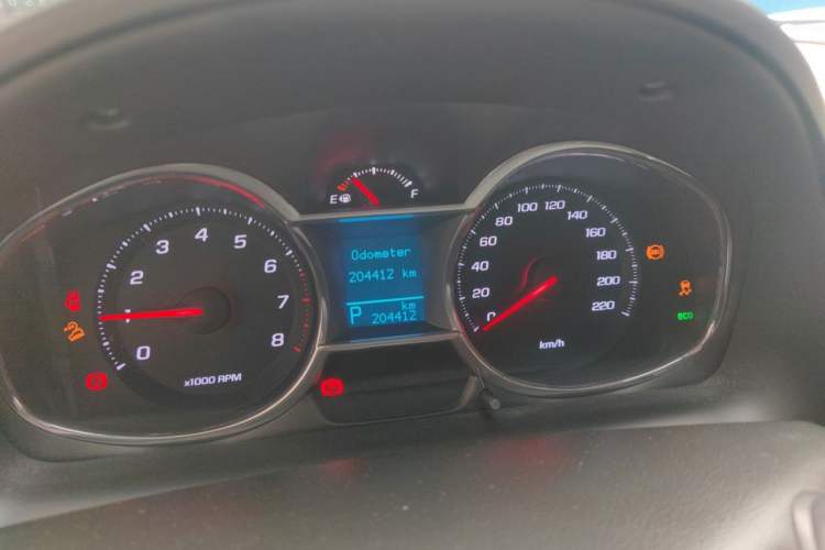 Used Chevrolet Captiva 2017 2.4L 4x4 Flagship Edition 7-Seater Instrument Cluster