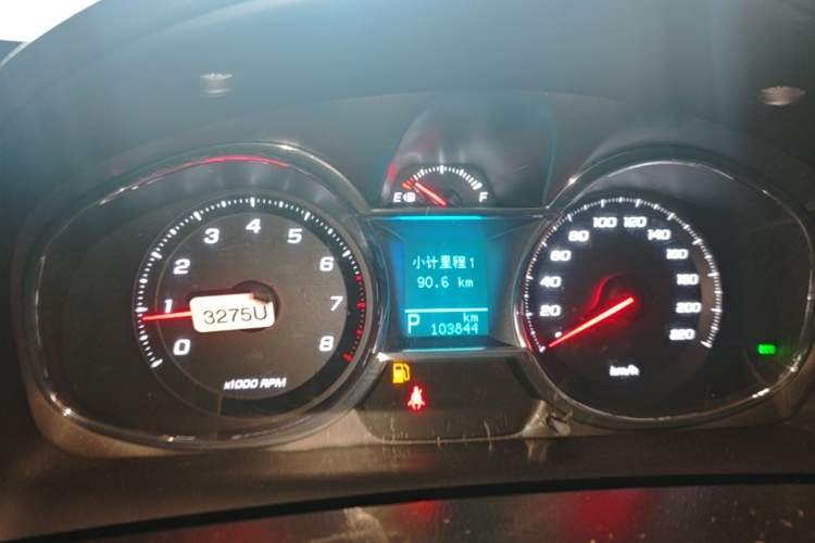 Used Chevrolet Captiva 2017 2.4L Two-Wheel Drive Luxury Edition 7 Seats Instrument Cluster