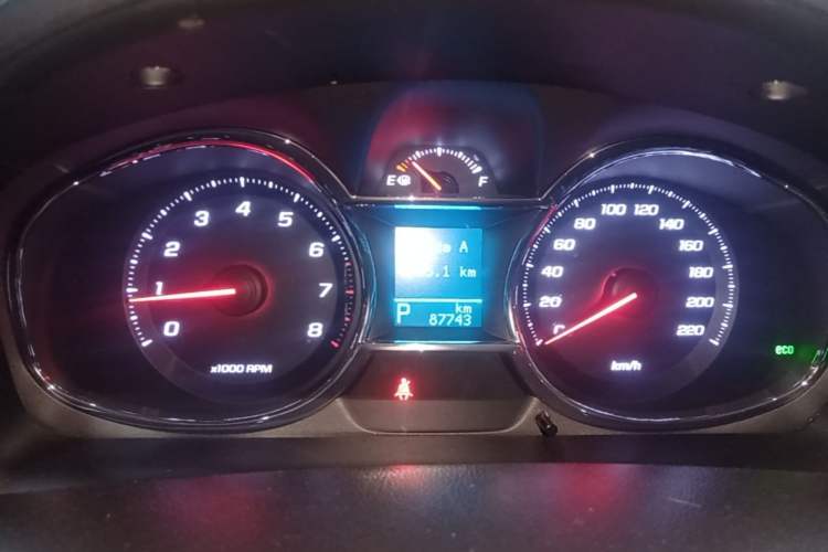 Used Chevrolet Captiva 2017 2.4L Two-Wheel Drive Luxury Edition 7 Seats Instrument Cluster