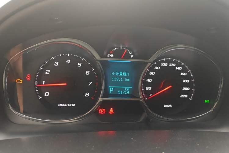 Used Chevrolet Captiva 2017 2.4L 4x4 Flagship Edition 7-Seater Instrument Cluster
