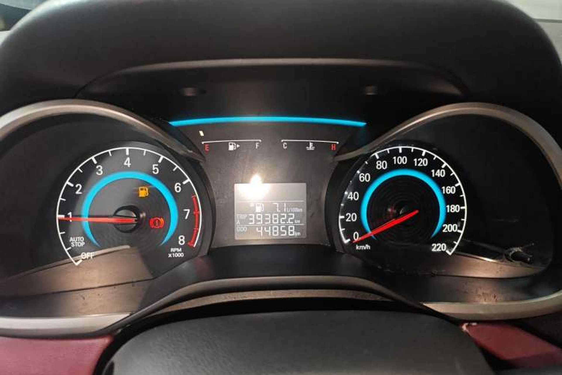 Used Chevrolet Cavalier 2019 320 Automatic Enjoyment with Sunroof Instrument Cluster