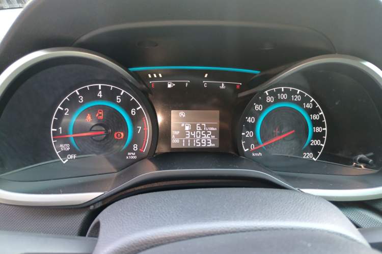 Used Chevrolet Cavalier 2016 1.5L Manual Enjoyment Edition Instrument Cluster