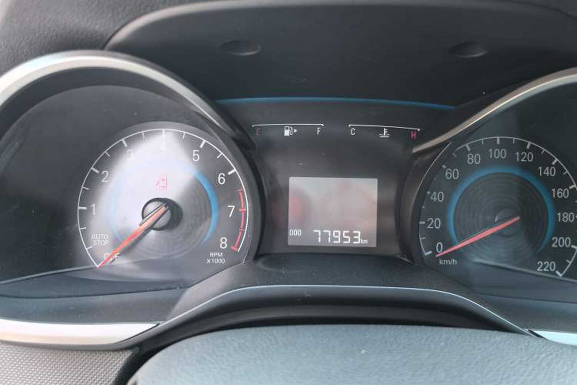 Used Chevrolet Cavalier 2016 1.5L Automatic Enjoyment Edition Odometer Close Up