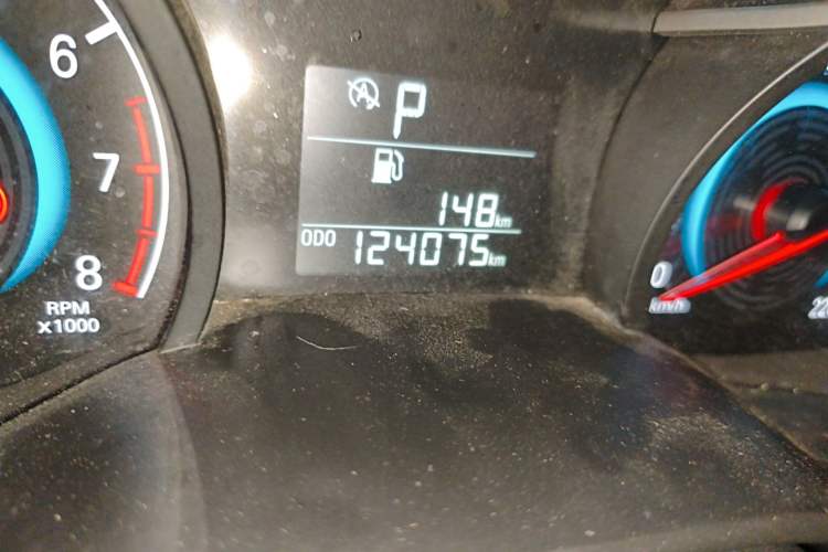 Used Chevrolet Cavalier 2016 1.5L Automatic Xinyue Edition Odometer Close Up