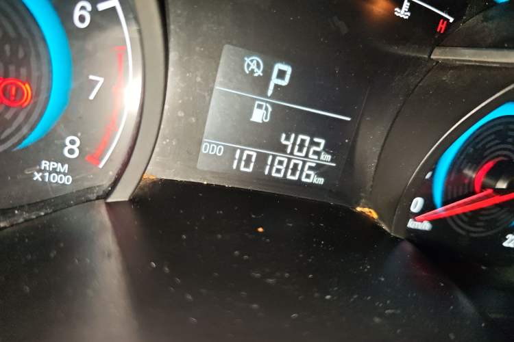 Used Chevrolet Cavalier 2016 1.5L Automatic Enjoyment Edition Odometer Close Up