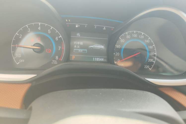 Used Chevrolet Cavalier 2016 1.5L Automatic Xinsong Edition Odometer Close Up