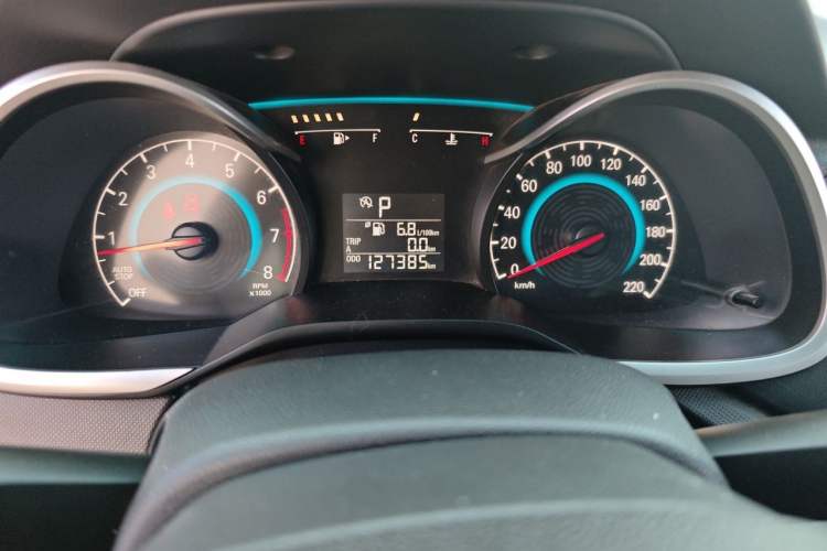 Used Chevrolet Cavalier 2016 1.5L Automatic Xinyue Edition Odometer Close Up
