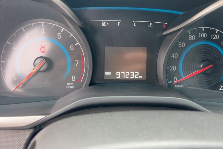 Used Chevrolet Cavalier 2016 1.5L Automatic Enjoyment Edition Odometer Close Up
