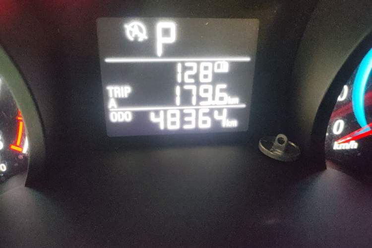 Used Chevrolet Cavalier 2016 1.5L Automatic Enjoyment Edition Odometer Close Up