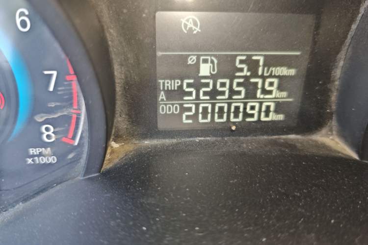 Used Chevrolet Cavalier 2016 1.5L Manual Xinyue Edition Odometer Close Up