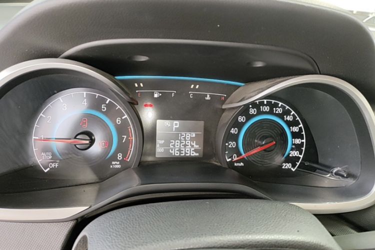 Used Chevrolet Cavalier 2016 1.5L Automatic Xinyue Edition Odometer Close Up