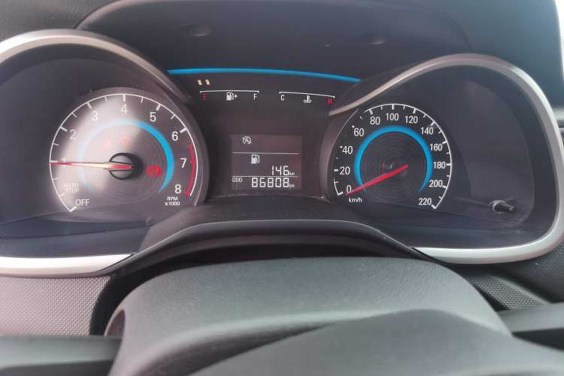 Used Chevrolet Cavalier 2016 1.5L Manual Enjoyment Edition Odometer Close Up