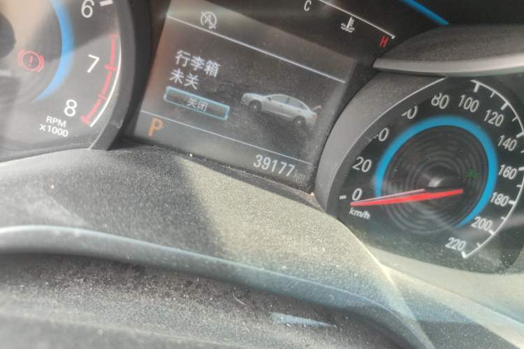 Used Chevrolet Cavalier 2016 1.5L Automatic Xinsong Edition Odometer Close Up