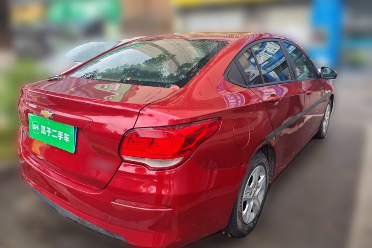 Used Chevrolet Cavalier 2016 1.5L Manual Enjoyment Edition Rear Right 45 Deg