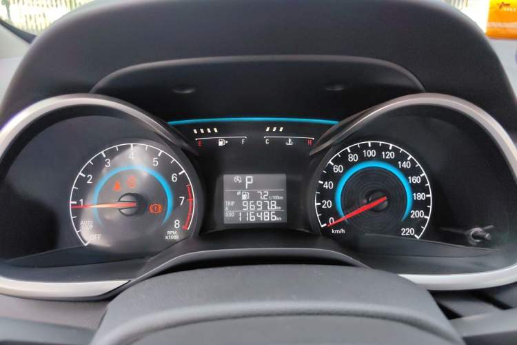 Used Chevrolet Cavalier 2016 1.5L Automatic Xinyue Edition Instrument Cluster