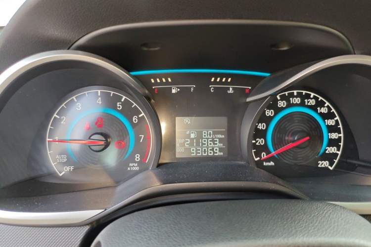 Used Chevrolet Cavalier 2016 1.5L Manual Enjoyment Edition Instrument Cluster
