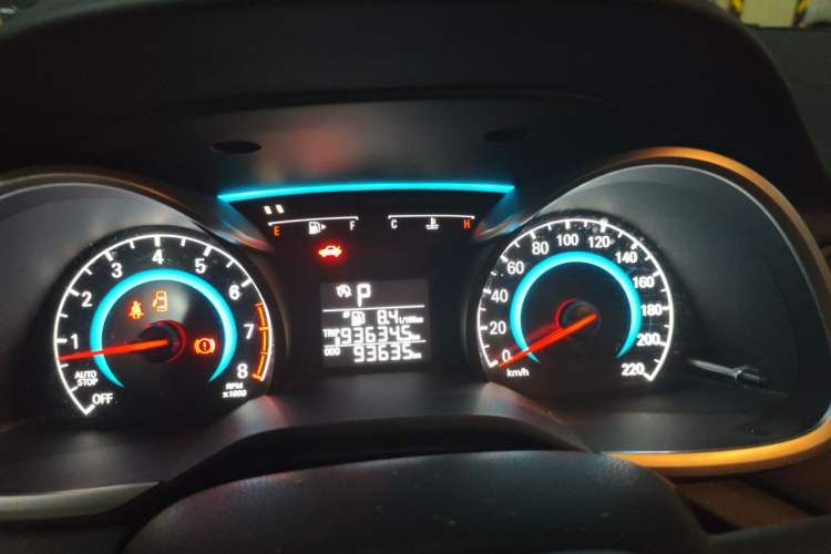 Used Chevrolet Cavalier 2016 1.5L Automatic Xinyue Edition Instrument Cluster
