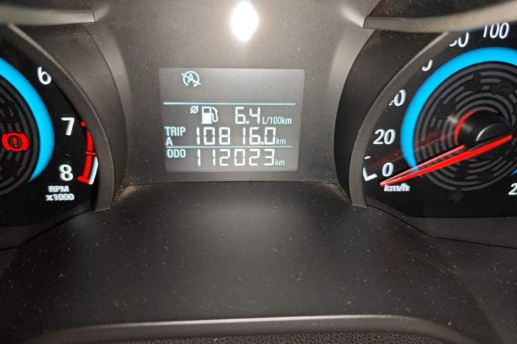 Used Chevrolet Cavalier 2016 1.5L Manual Xinyue Edition Odometer Close Up