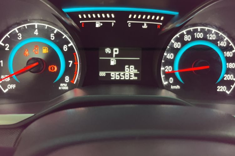 Used Chevrolet Cavalier 2016 1.5L Automatic Xinyue Edition Odometer Close Up