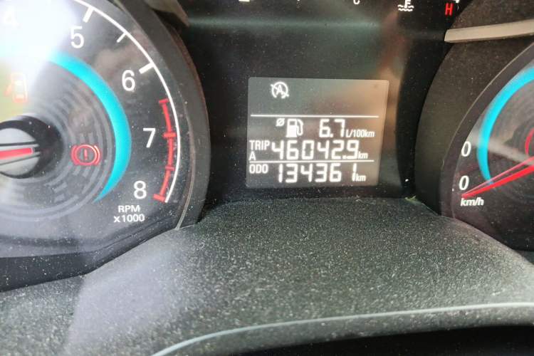 Used Chevrolet Cavalier 2016 1.5L Manual Xinyue Edition Odometer Close Up