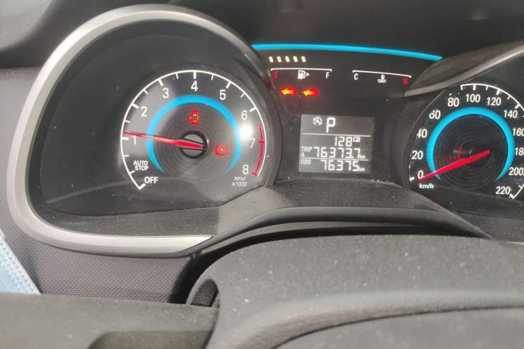 Used Chevrolet Cavalier 2016 1.5L Automatic Xinyue Edition Odometer Close Up
