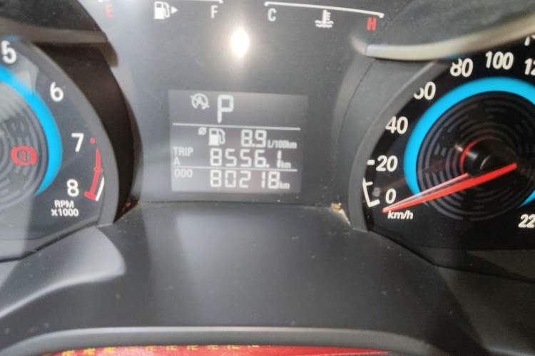 Used Chevrolet Cavalier 2016 1.5L Automatic Enjoyment Edition Odometer Close Up
