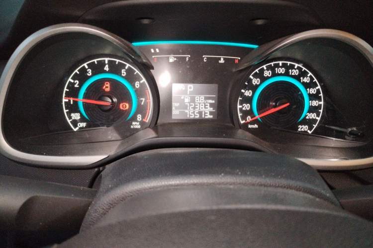 Used Chevrolet Cavalier 2016 1.5L Automatic Xinyue Edition Odometer Close Up