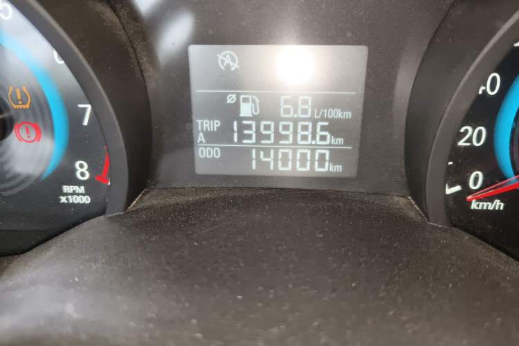 Used Chevrolet Cavalier 2016 1.5L Manual Xinyue Edition Odometer Close Up