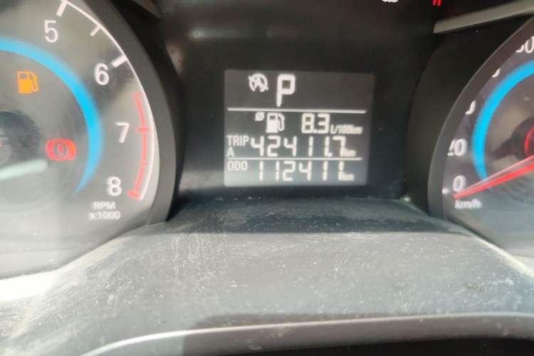 Used Chevrolet Cavalier 2016 1.5L Automatic Xinyue Edition Odometer Close Up