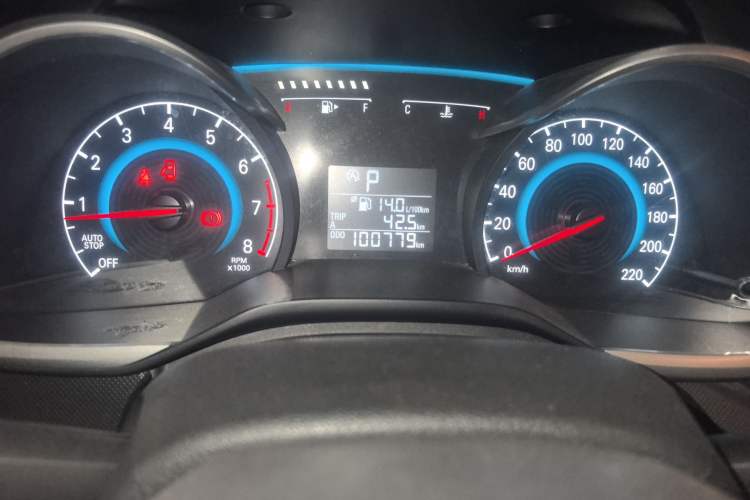 Used Chevrolet Cavalier 2016 1.5L Automatic Xinyue Edition Odometer Close Up