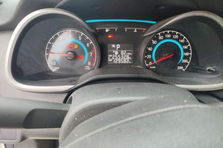 Used Chevrolet Cavalier 2016 1.5L Automatic Enjoyment Edition Odometer Close Up