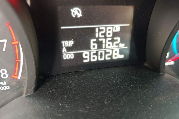 Used Chevrolet Cavalier 2016 1.5L Manual Enjoyment Edition Odometer Close Up